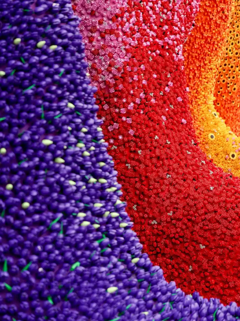 30-metre Wave of LEGO Botanicals Blooms