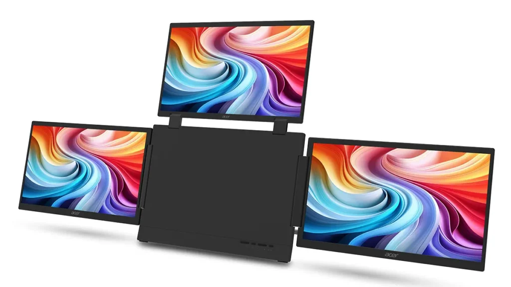 Acer PD163Q P3 Portable Triple Monitors