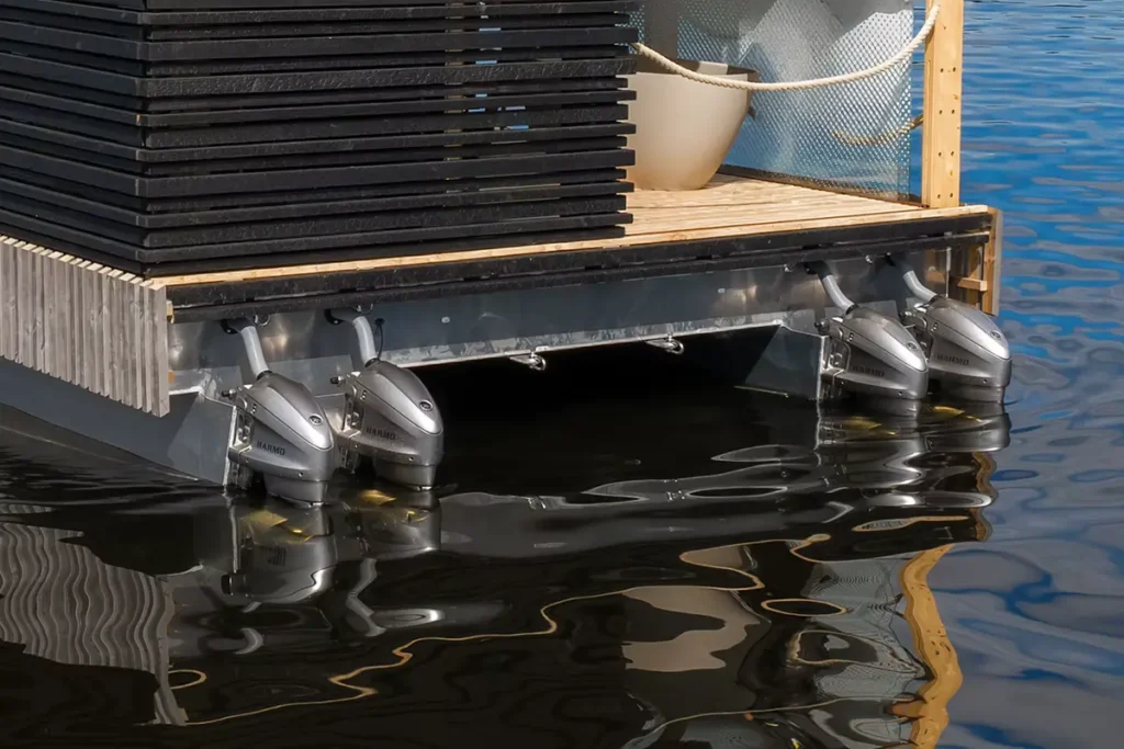 Cefmof’s Hydrogen-Powered Sauna Boat