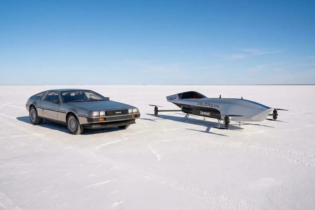 DeLorean Airspeeder Team