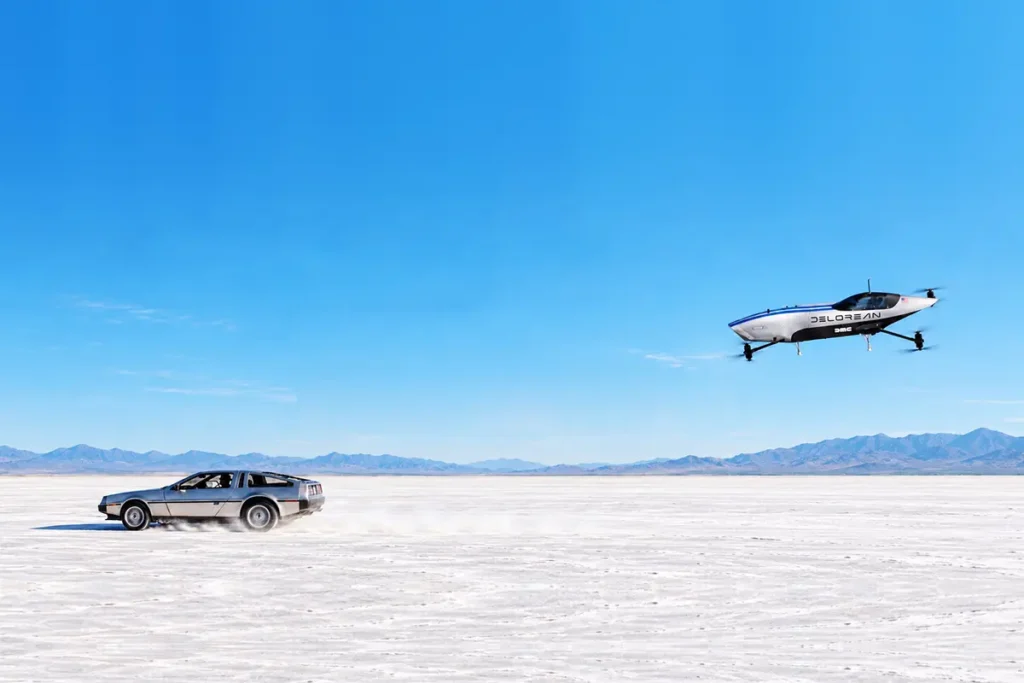 DeLorean Airspeeder Team