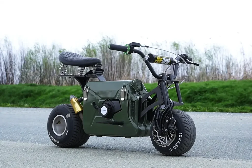 Doctor D.S. Homemade 50cc Jerrycan Motorcycle