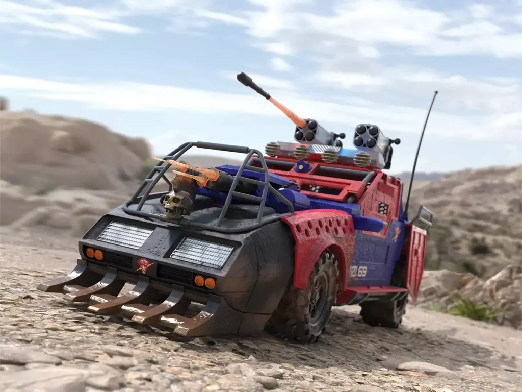 G.I. Joe Classified Series Dreadnok Thunder Machine