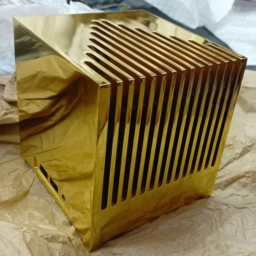KUBB Fanless in 24 Karat Gold