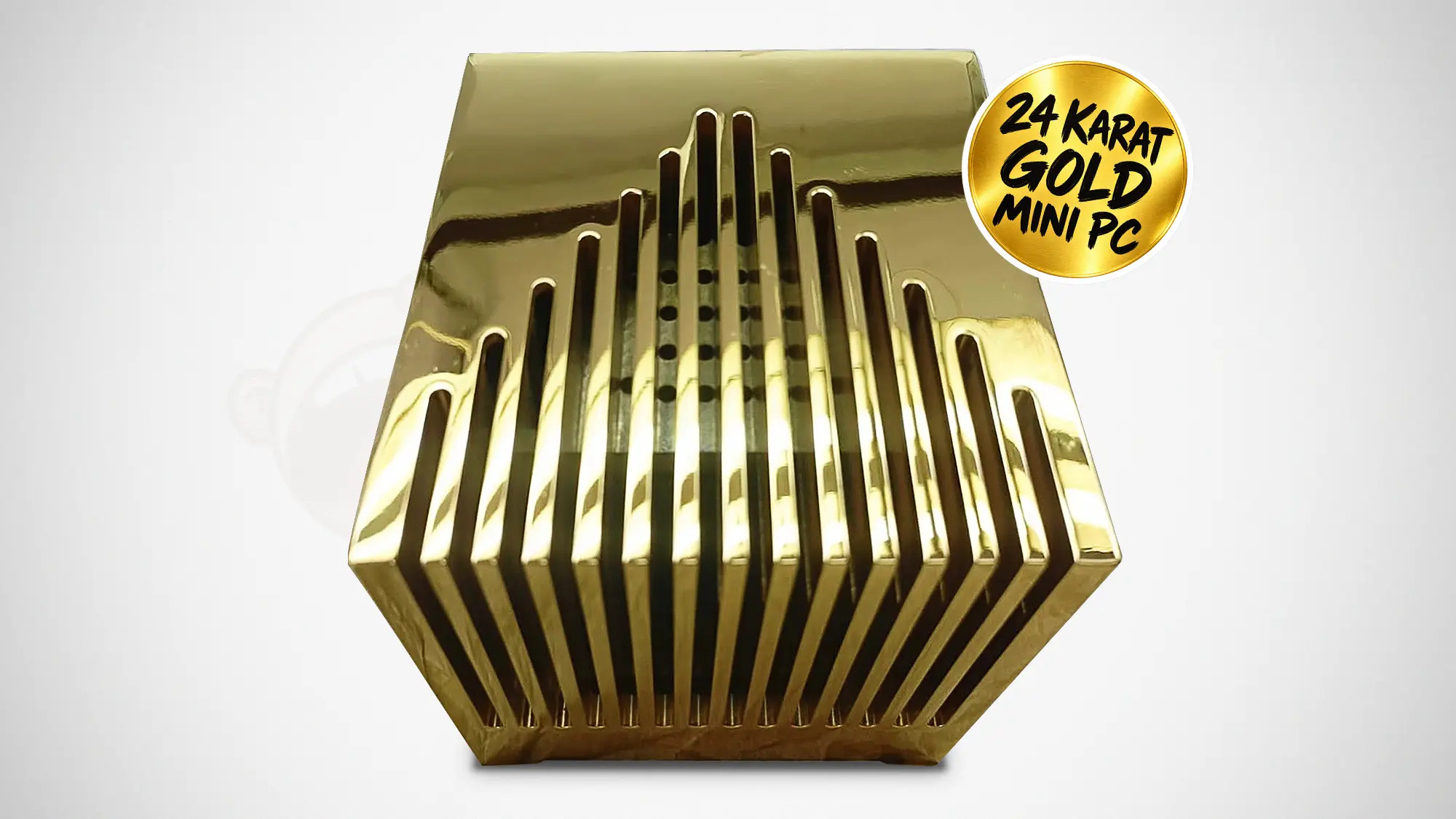 KUBB Fanless in 24 Karat Gold