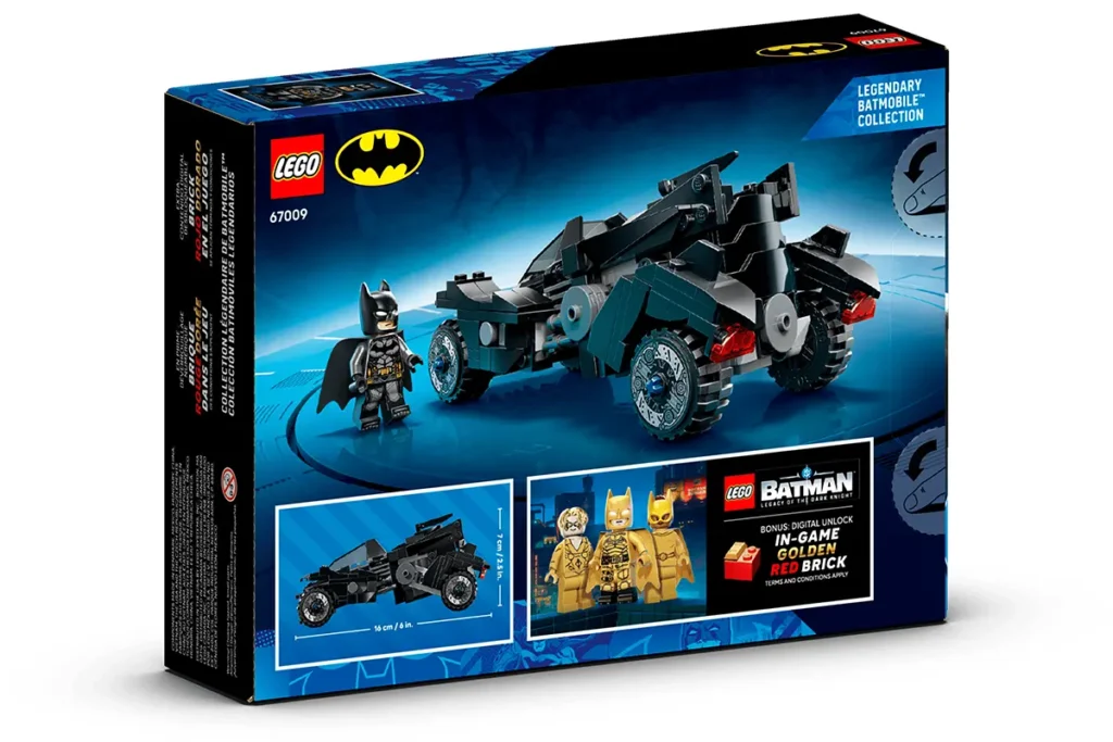 LEGO DC Arkham Batman Batmobile 67009