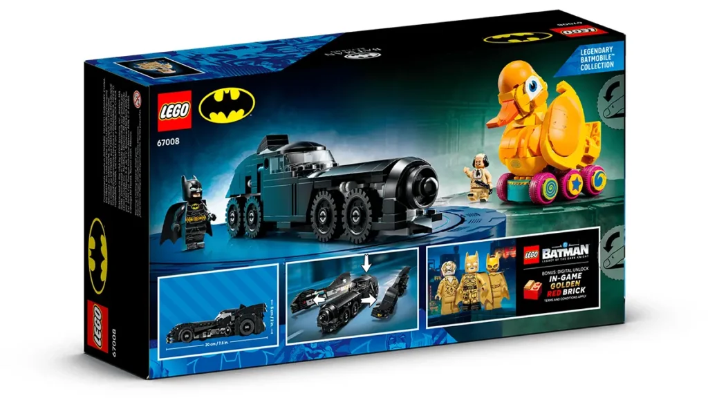 LEGO DC Batman Returns Batmobile & Duck (67008)