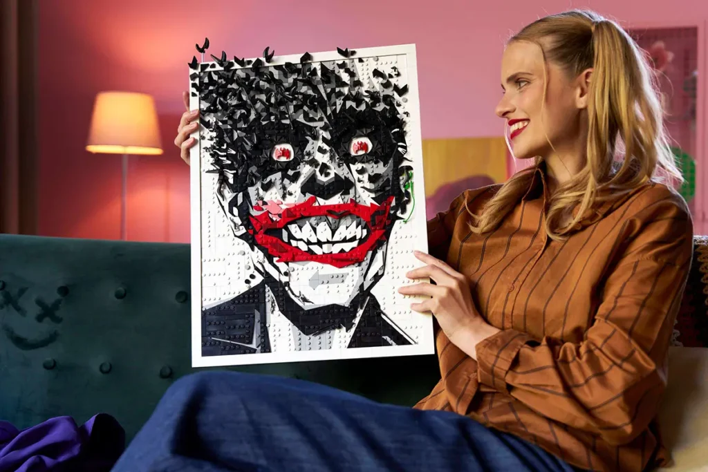 LEGO DC The Joker Wall Art Comic Cover 67012