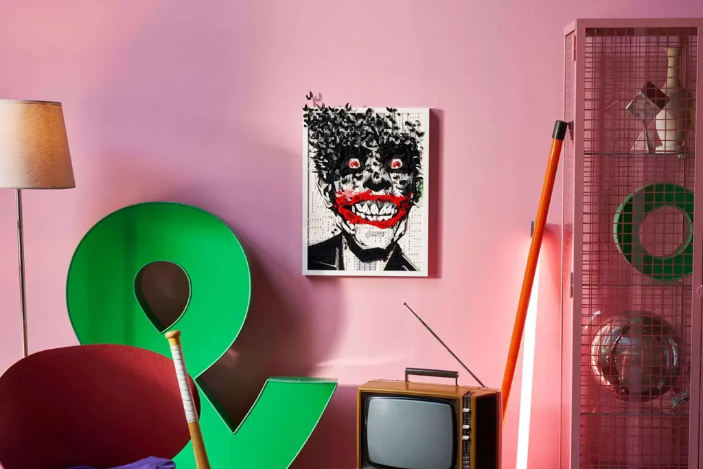 LEGO DC The Joker Wall Art Comic Cover 67012