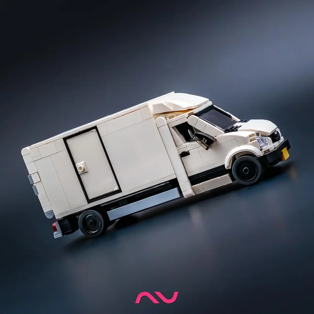 LEGO MOC Mercedes-Benz Sprinter by Nard Verbong