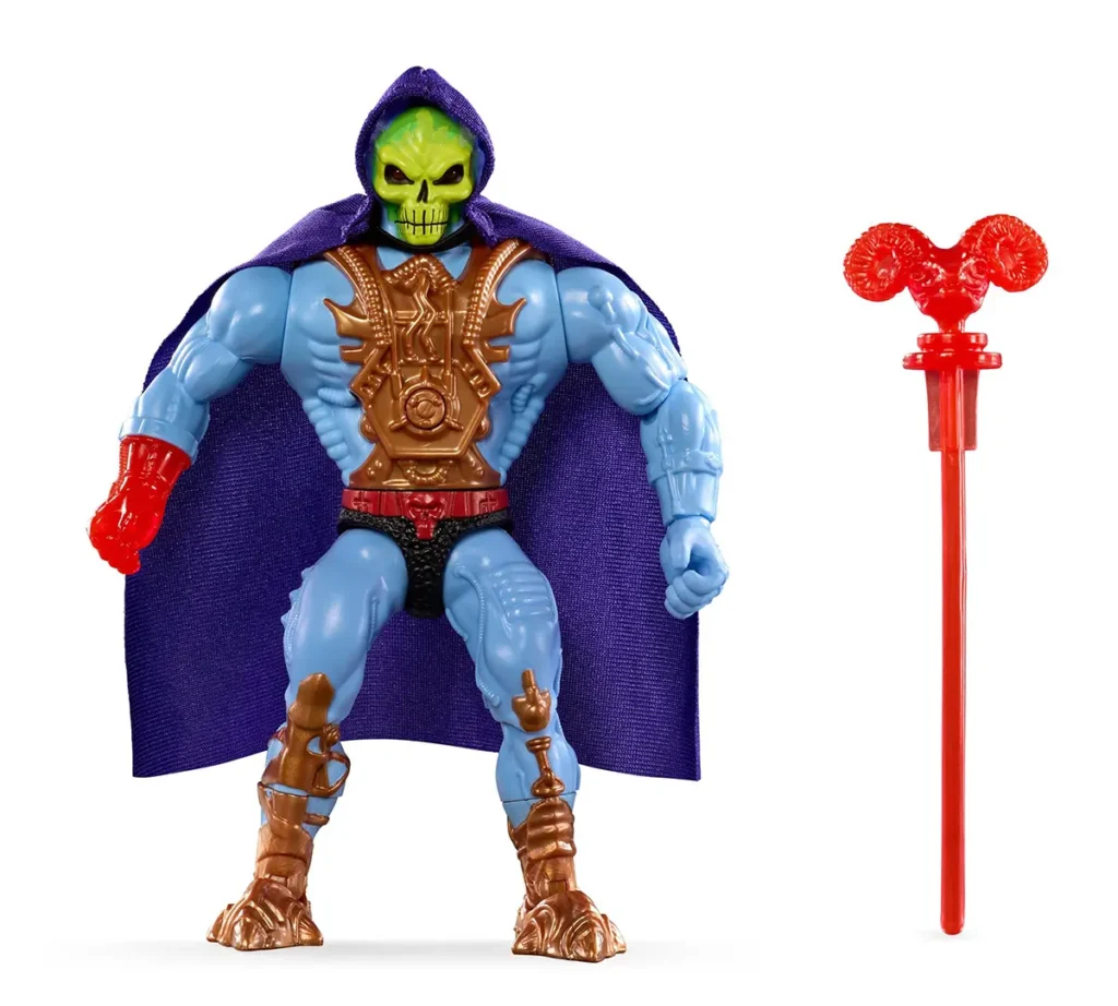 Masters of the Universe Origins Deluxe Laser Light Skeletor