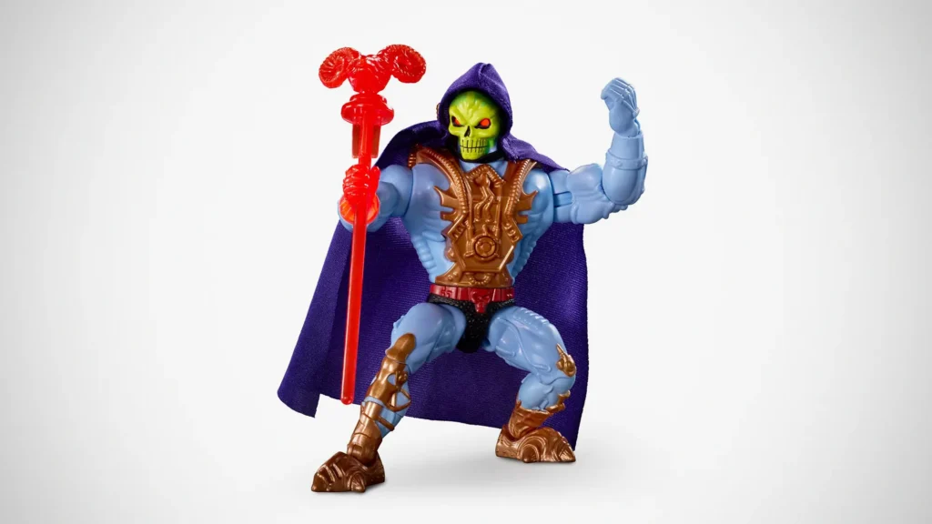 Masters of the Universe Origins Deluxe Laser Light Skeletor