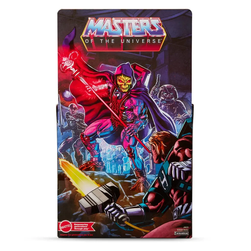 Masters of the Universe Origins Deluxe Laser Light Skeletor