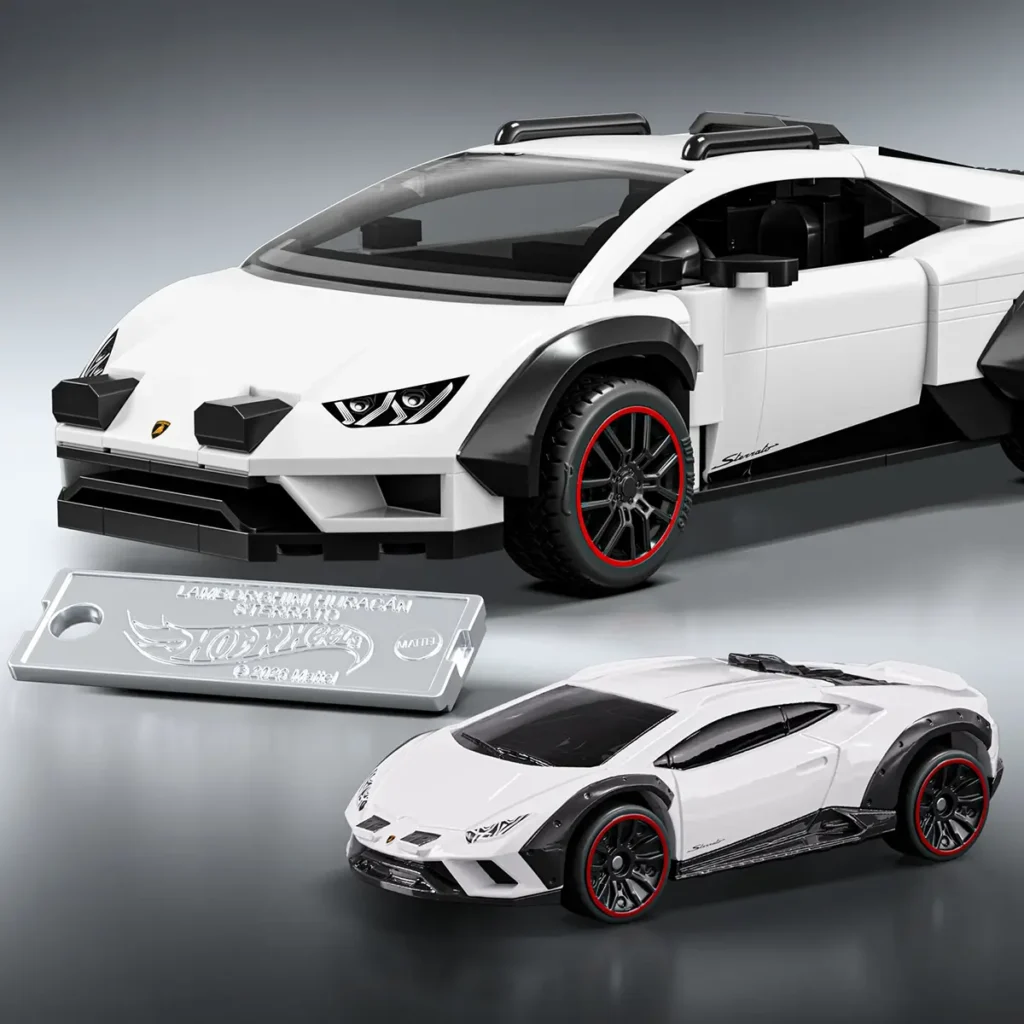 Mattel Brick Shop Hot Wheels Lamborghini Huracán Sterrato