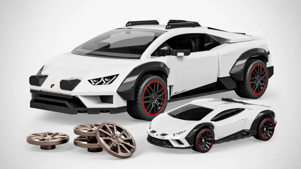Mattel Brick Shop Hot Wheels Lamborghini Huracán Sterrato