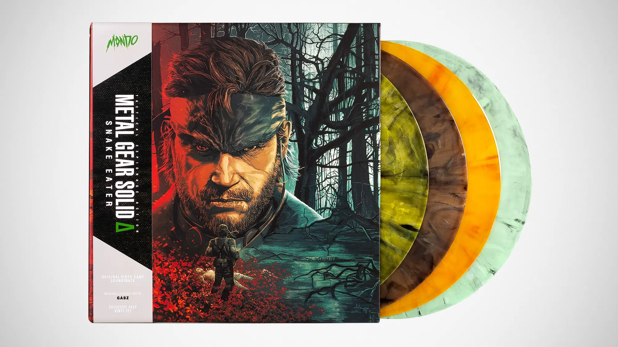 Metal Gear Solid Δ: Snake Eater – Original Video Game Soundtrack 4XLP