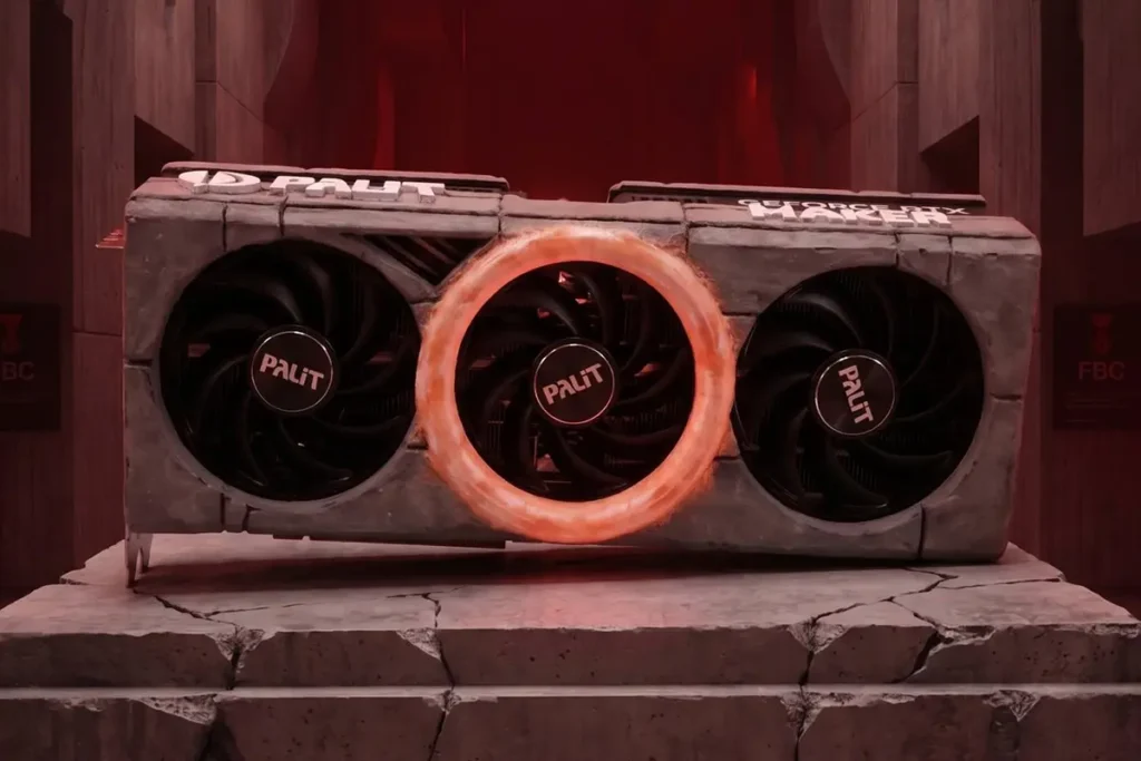Palit GeForce RTX 5080 GamingPro GPU with CONTROL Resonant
