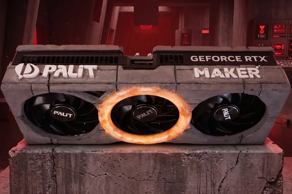 Palit GeForce RTX 5080 GamingPro GPU with CONTROL Resonant