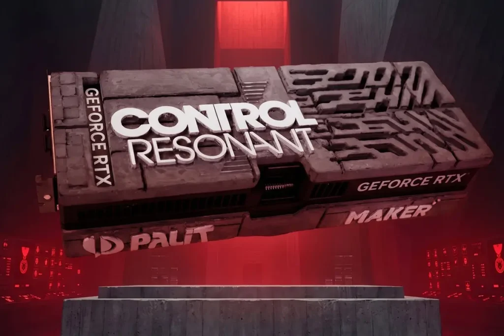 Palit GeForce RTX 5080 GamingPro GPU with CONTROL Resonant