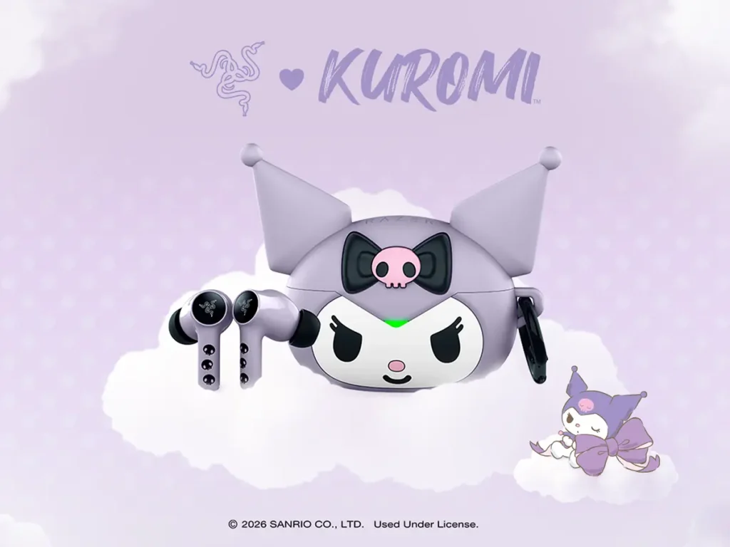 Razer Hammerhead V3 X HyperSpeed – Kuromi Edition
