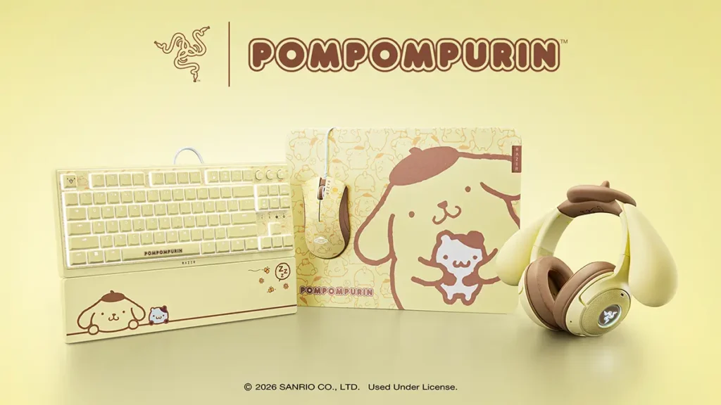 Razer x Pompompurin Collection