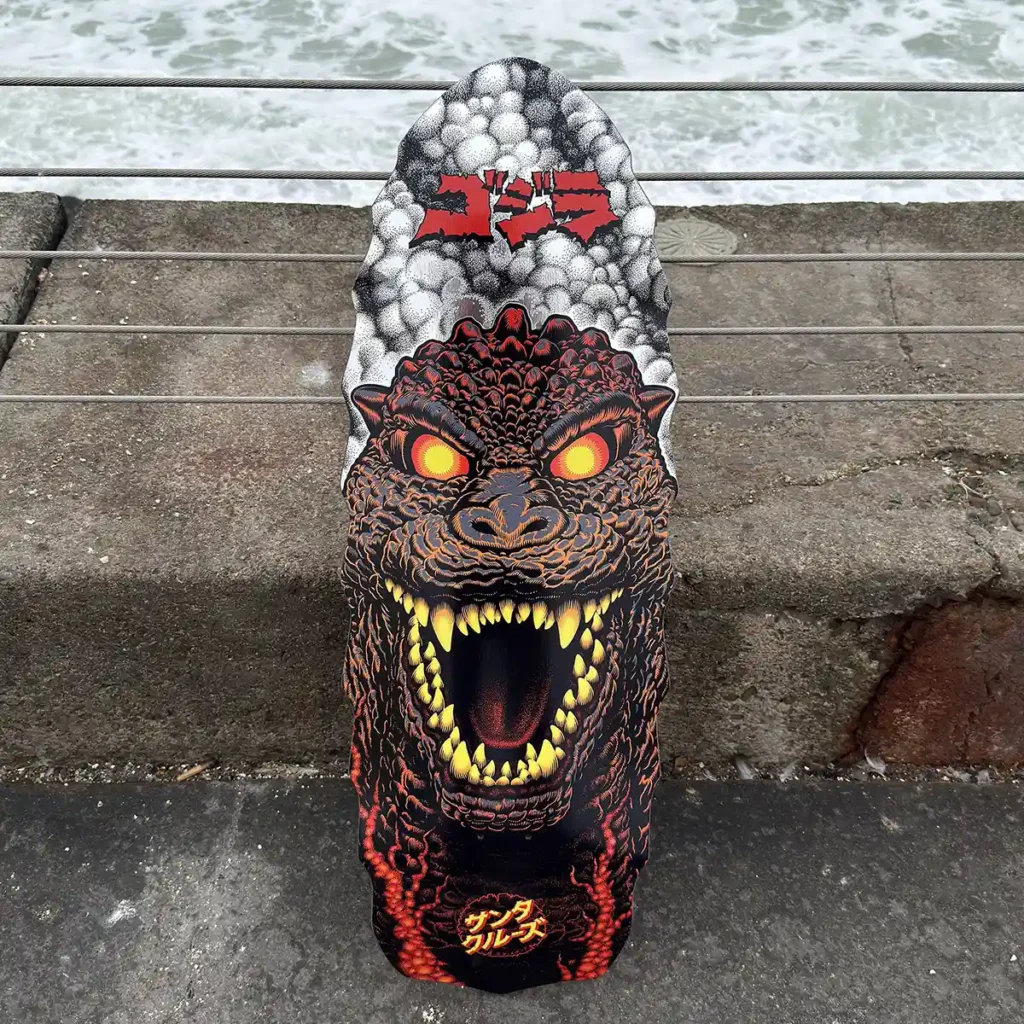 Santa Cruz Godzilla Destroyer Recolor Skateboard Deck