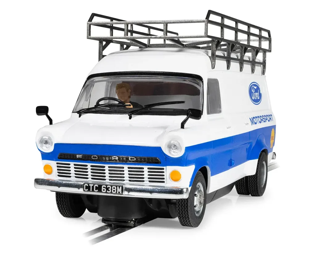 Scalextric .C4649A Ford Motorsport Transit and Escort Mk 1 Twin Car Set