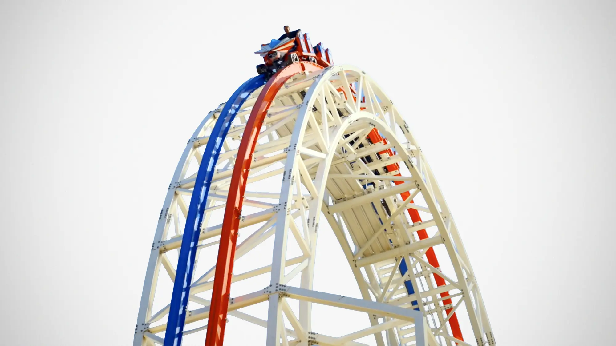 Six Flags ArieForce One Steel Roller Coaster