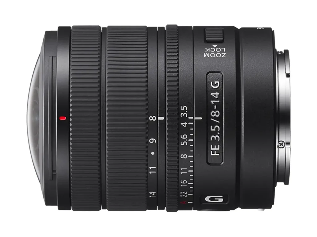 Sony FE 8–14mm F3.5 Fisheye G