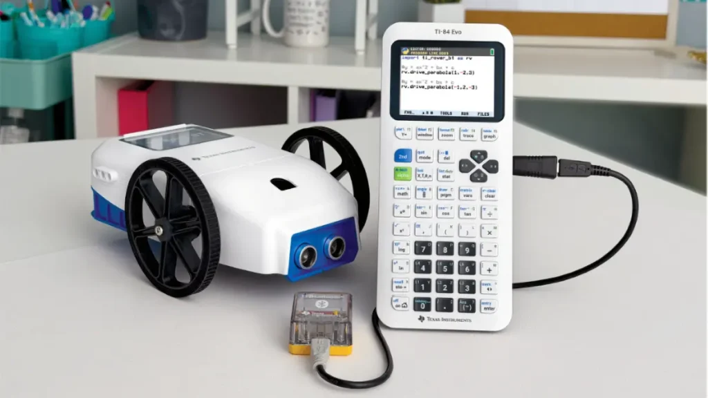 TI-Rover BT Calculator-Controlled Robotic Vehicle